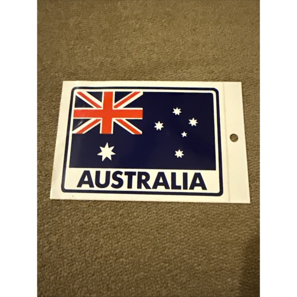 Other - Vintage Australia Flag Bumper Sticker (TD)